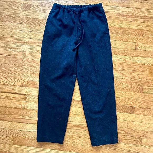 ARITZIA The Group BABATON Dark Gray Plaid Jimmy Trouser Pants Size XS - Picture 2 of 7